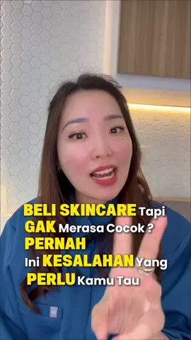 Beli skincare tapi gak pernah ngerasa cocok? mungkin hal ini masih kamu lakukan😊 simak video sampai habis✨❤️ #edukasiskincare #tipsskincare #promoseruweekend 