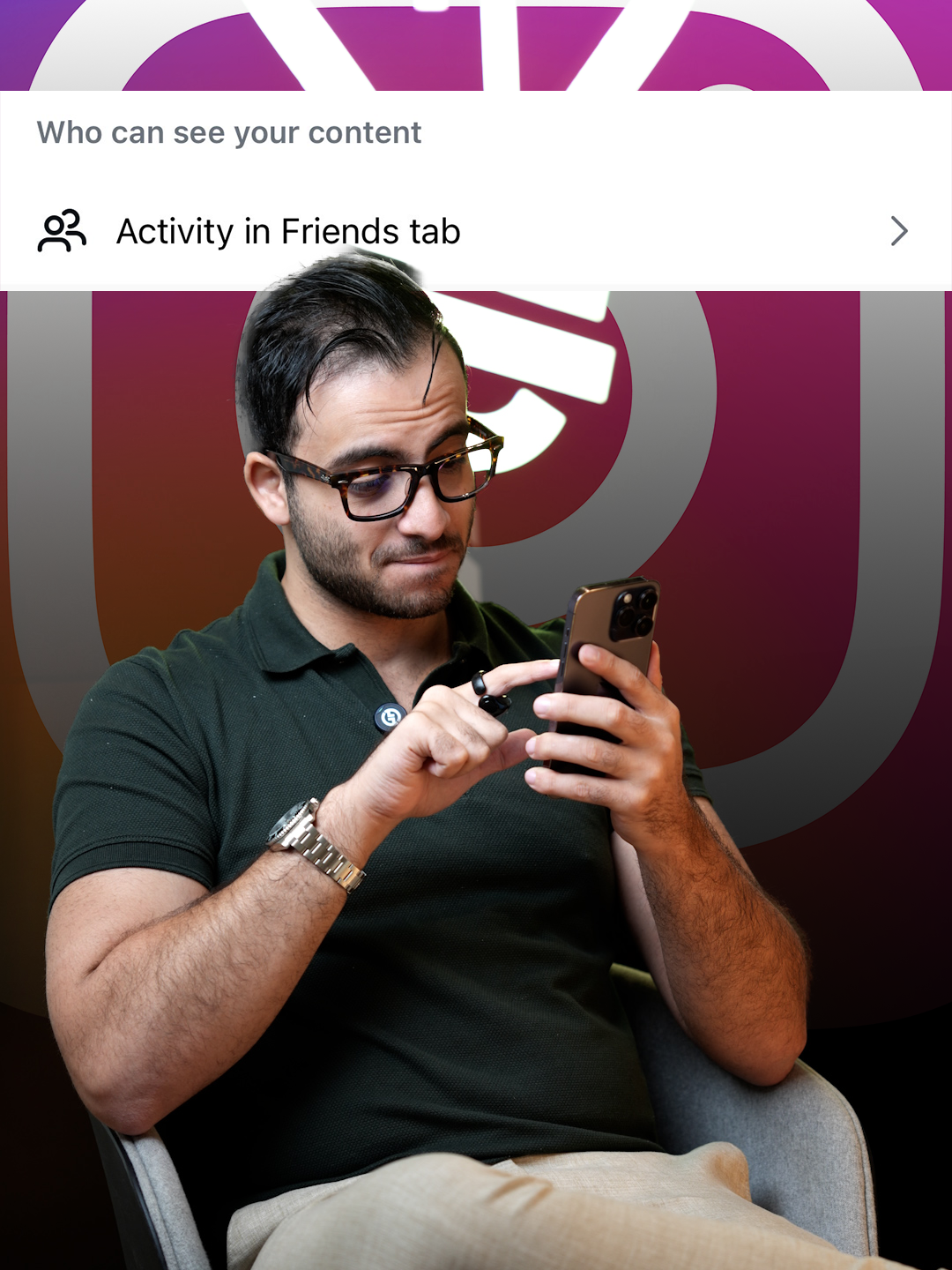 ⁨	الحل النهائي كابوس الانستجرام الجديد!⛔️⚠️⁩