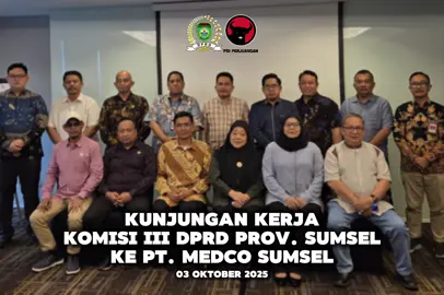 Kunjungan kerja komisi III ke PT. Medco Sumsel di Jakarta #kunker #dprd #dprdsumsel #jakarta #palembang  