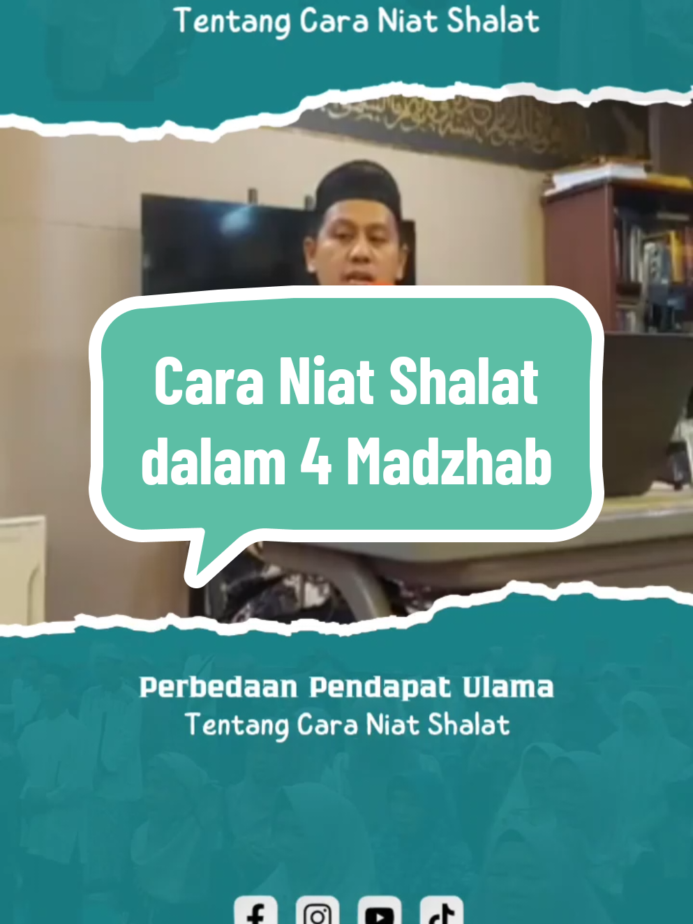Perbedaan pendapat ulama tentang cara niat dalam shalat #fiqih #shalat #fiqihshalat #niatsholat #fiqihibadah 