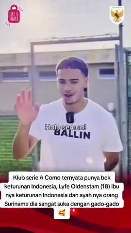 Bangga sama pemain keturunan Indonesia, mereka sendiri yg ingin bergabung membela timnas Indonesia, dan mereka punya jiwa nasionalis yg sangat kokoh... tdk perlu susah-susah mencari silsilah asal usul nya, malah mereka sendri yg mencari tau dari mana dia ber asal  #lyfeoldenstam #pemainketurunanindonesia #diasporaindonesia #orangindonesia #seriea 