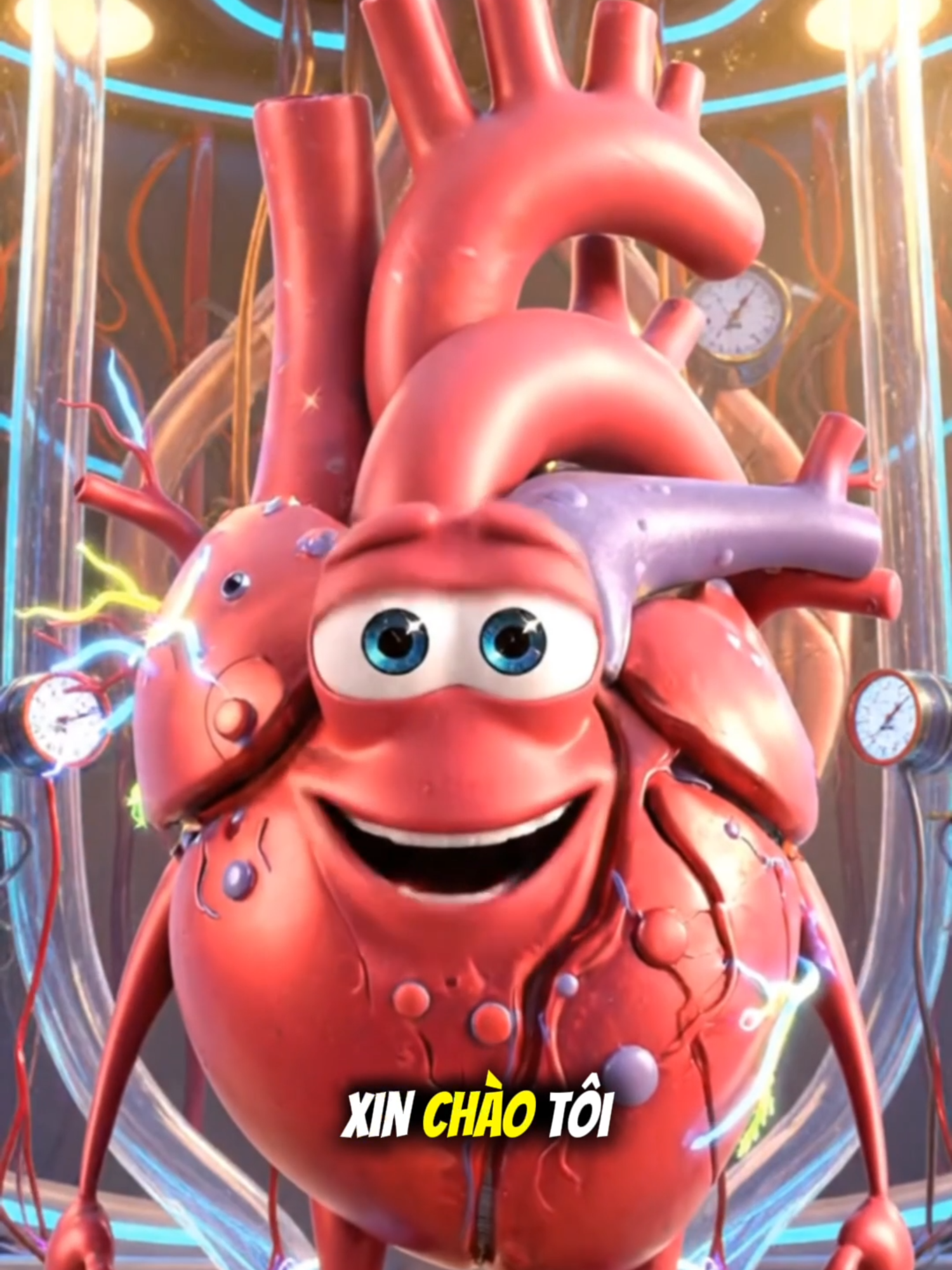 Tim bạn đang cầu cứu, bạn có nghe thấy không? Xem ngay để không bỏ lỡ! #khoahocvui #suckhoechomoinguoi #pixarparody #traitim #hovantim