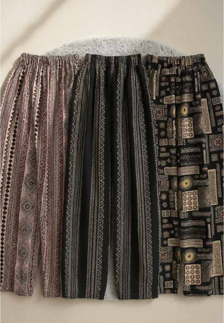 Ga ada lagi celana motif secantik ini hanya 100ribu dapat 3#celanawanita #celanakulotwanita #celanakulot #kulotrayon #celanarayon #fyp 