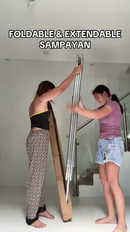 MUST HAVE LALO NA NGAYONG PALAGING UMUULAN! Gamit na gamit talaga to 👏 #sampayan #foldablesampayan #dryingrack #foldabledryingrack #hdmfoldableextendablefoldingclothdrying 