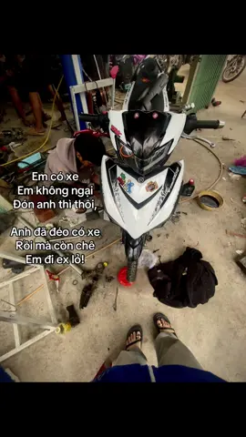 Chê thì đi bộ-))🙃#ex150_style_malay #gaixinhxedo #ex150 #dangma #xedovietnam 