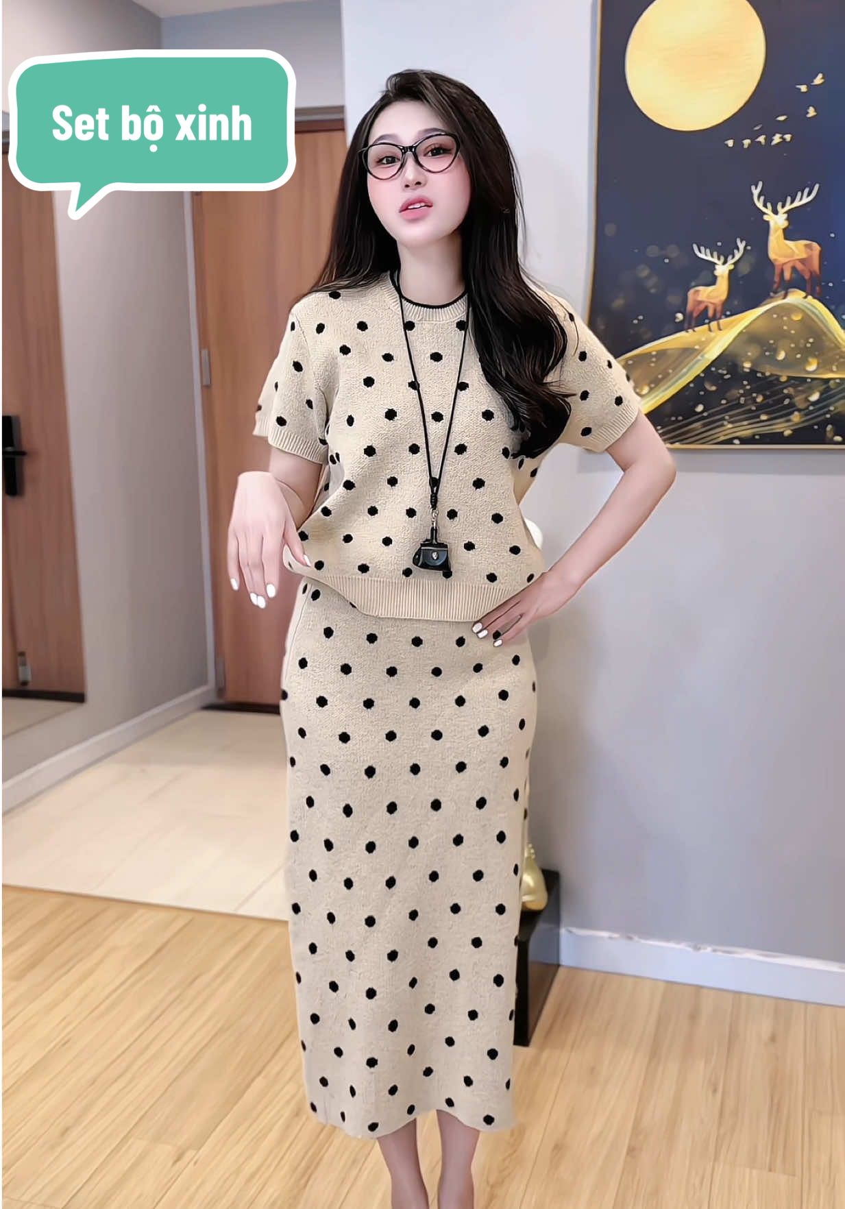 Set bộ xinh #thoitrangnu #xuhuong #thinhhanh #viral #boxinh 