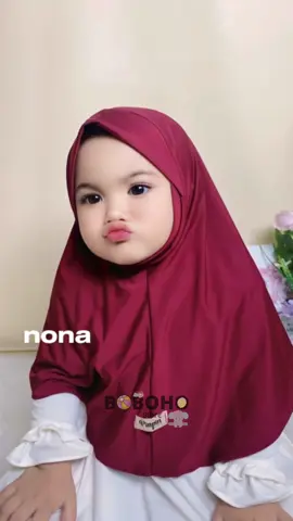 Try on hijab bergo 1-4 tahun😝✨ #hijabanak #jilbabanak #hijabcewek #hijab #hijabbayi 