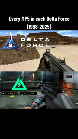 Every MP5 in each Delta Force games #deltaforce 