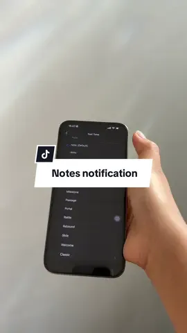 Siapa yang suka pakai notif ini? #whatsapp #notification #soundviral #iphonetips #iphonetipsandtricks 