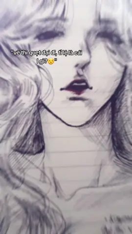 ok bạn T lấy cho mình cây bút bi đen #xhtiktok #tradi #j4f #khia #myart #tradi #xh #artistsoftiktok #vetranhnghethuat