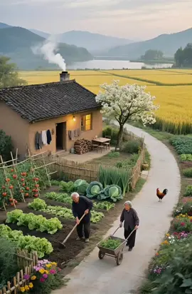 Không Cần Nhà Lớn, Chỉ Cần Một Mảnh Vườn và Người Thương Cùng Cố Gắng. (Điều Gì Khiến Bạn Cảm Thấy Bình Yên Nhất?)