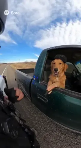 Dog flips off cop Ai is getting TOO real #w #fyp #sora2 #ai  
