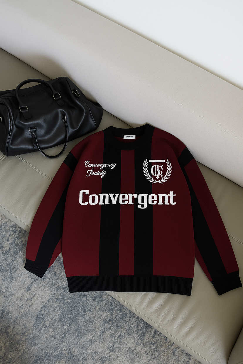 CONVERGENT JERSEY KNITWEAR CARDIGAN✨ #convergent#knitwearcardigan  