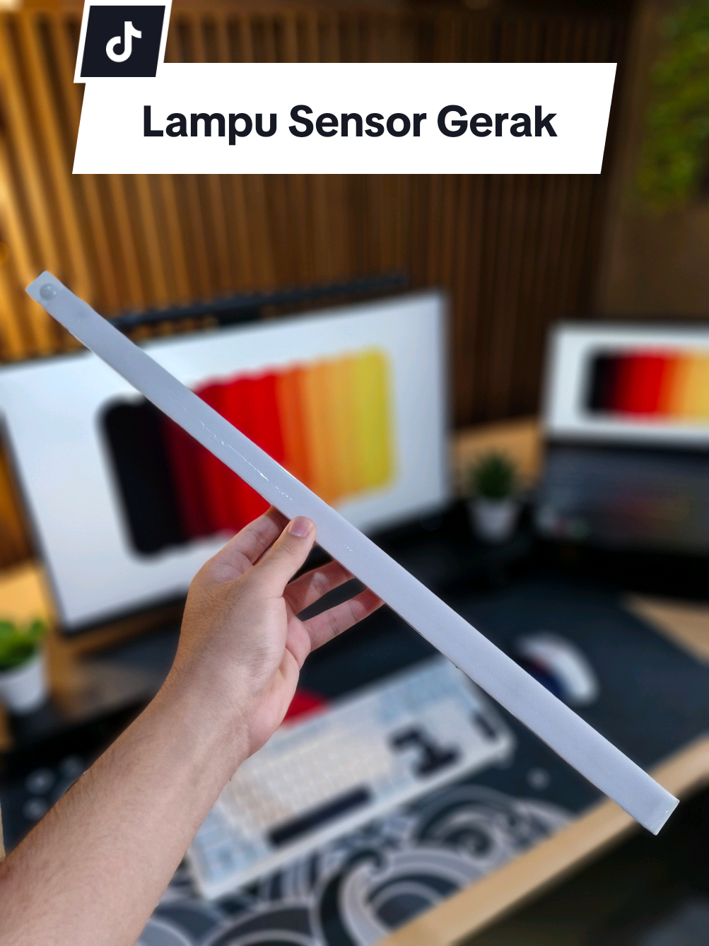 Lampu sensor gerak ini bisa bikin ruangan jadi makin hidup dan aesthetic apalagi buat harganya ini terjangkau 😍 #lampusensor #lampusensorgerak #lighting #lampuhias #dekorasikamar 