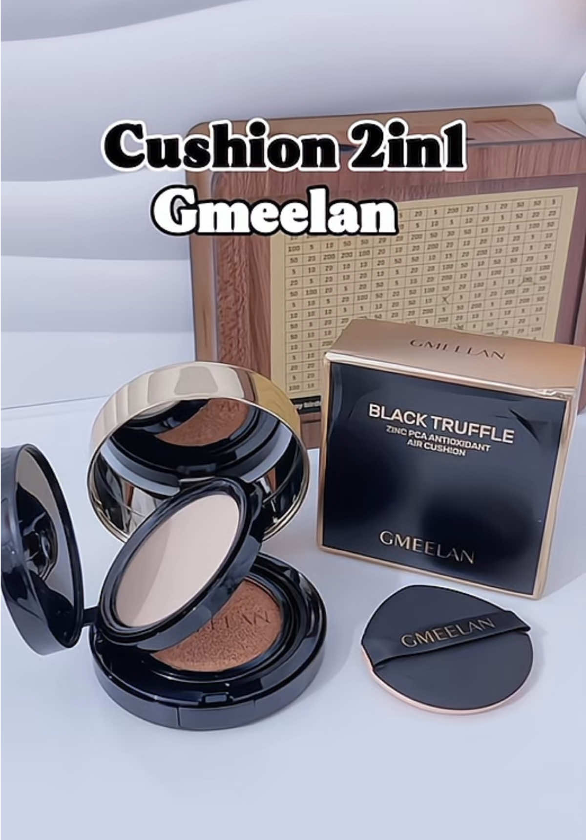Cushion Gmeelan 2trong 1 có thêm phấn phủ dùng siu ưng nha ✨#gmeelancushionpowder2in1 #gmeelanbeauty #gmeelan #gmeelanmy #xuhuong 
