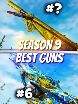 Top 10 Guns in Season 9 #codm #codmobile #callofdutymobile #fyp #fypシ 