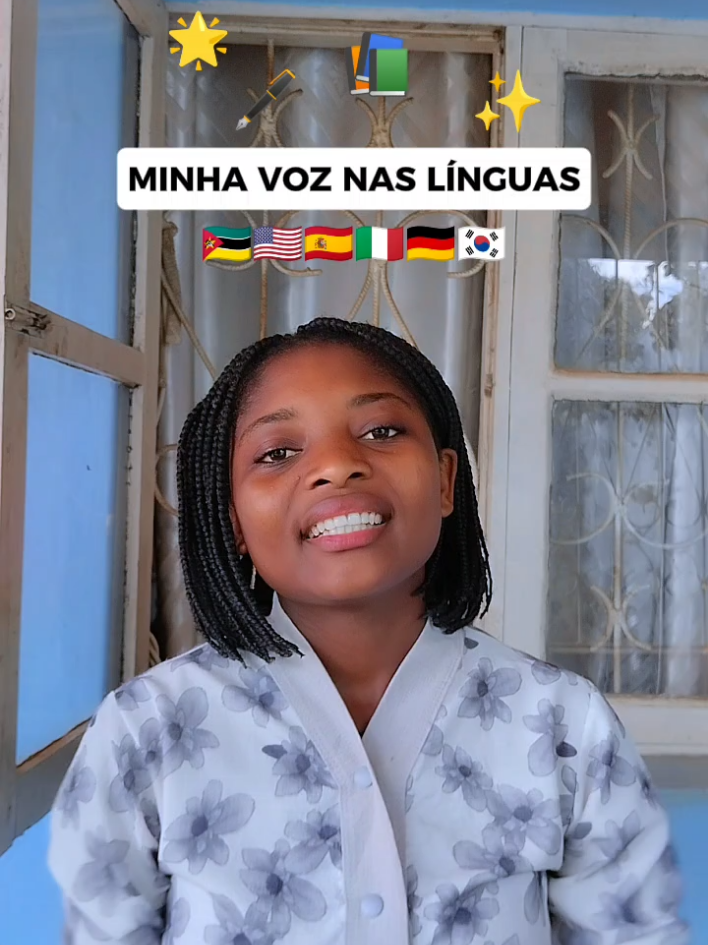 MINHA VOZ NAS LINGUAS QUE EU FALO🇲🇿🇺🇸🇪🇸🇮🇹🇩🇪🇰🇷 compartilhem muito!  #polyglot #LanguageLearning #studywithme #aprendizado #fyp 