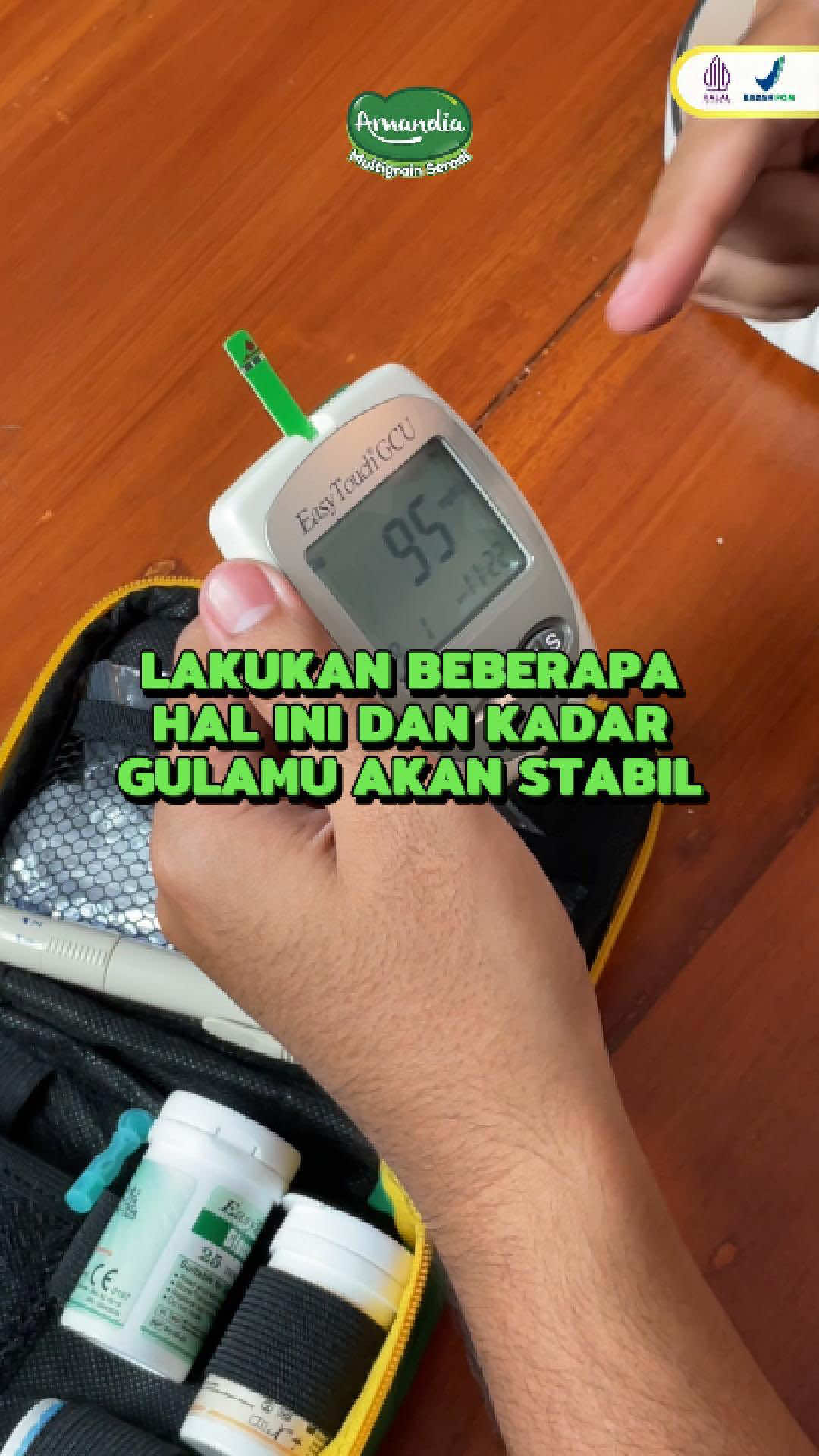 Tips buat semuanya yaaa biar lebih bisa jaga gula tetap stabil😍💚 #promoseruweekend  #geminilai #gemini #amandia #multigrain 
