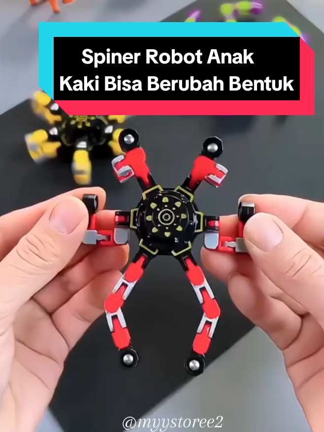 mainan anak viral #mainanviral #gangsing #spiner #spinerrobot #fyp 