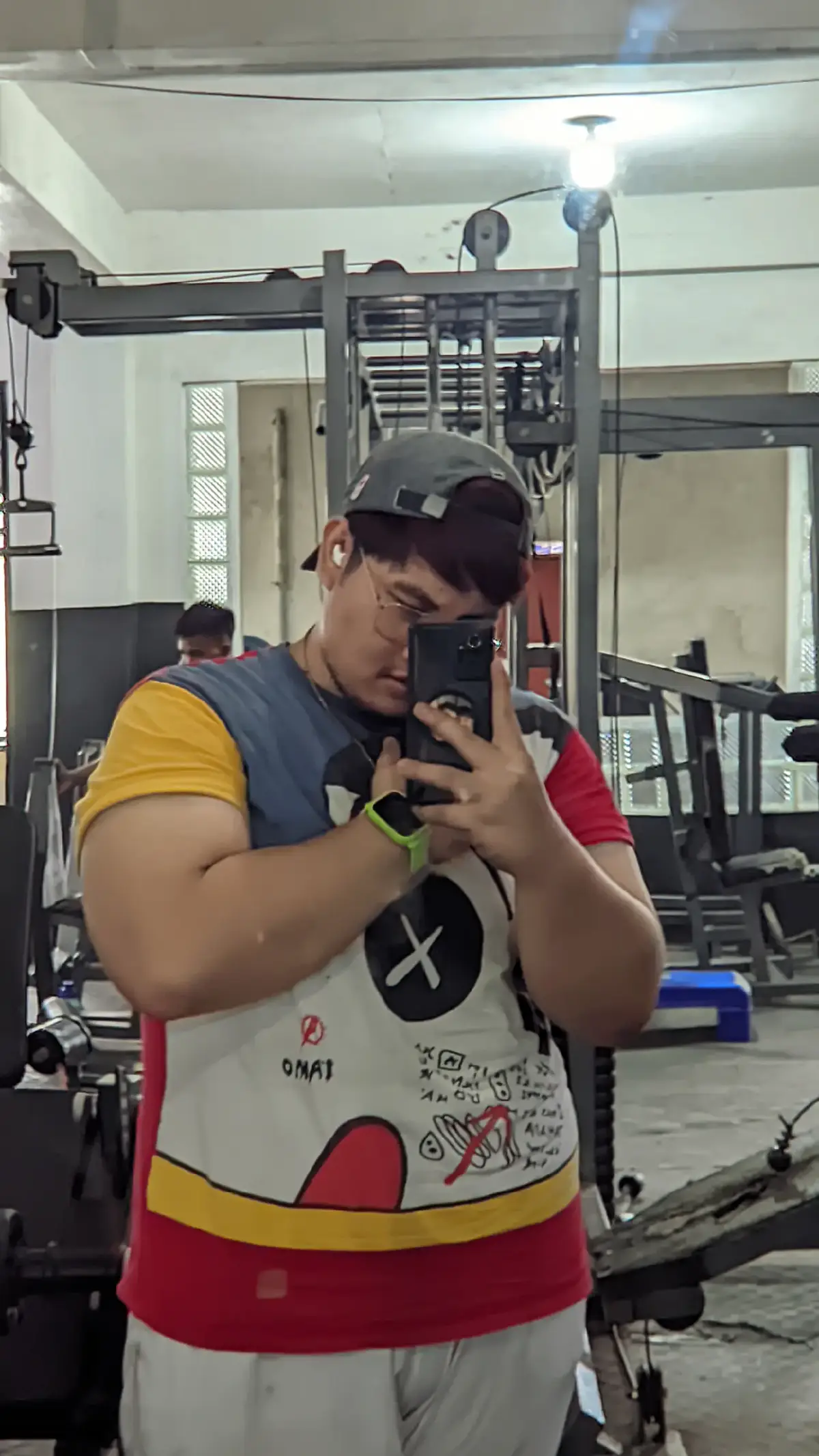 Gym kahit bumabagyo! gankn ako ka-Loyal💪🏻 #fyp #fyppppppppppppppppppppppp #GymTok #gym #chunky 