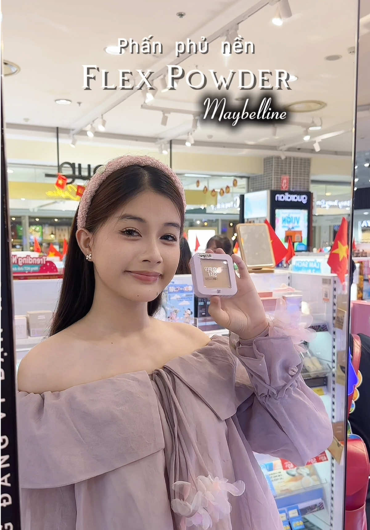 Phấn phủ nền Maybelline nò #makeup #HợpTácCùngMaybelline 