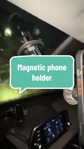 This is the perfect phone holder, especially for the car. You can actually use it in your home as well. I love the magnetic ball head. I don’t have to worry about clamping my phone onto the phone holder because it attaches magnetically. Click the link and get yours here on TikTok shop before they are gone. #carphonemount #phoneholder #magicjohn #phonemount @MAGICJOHN.OFFICIAL 