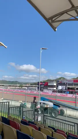 suasana hari ini di sirkuit Mandalika #motogp #gpmandalika #fyp 