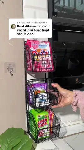 Membalas @aisah_almira untuk sabun sachet cocok nih kak biar gak berantakan dan gampang nyari tinggal gantung aja😍👏🏻