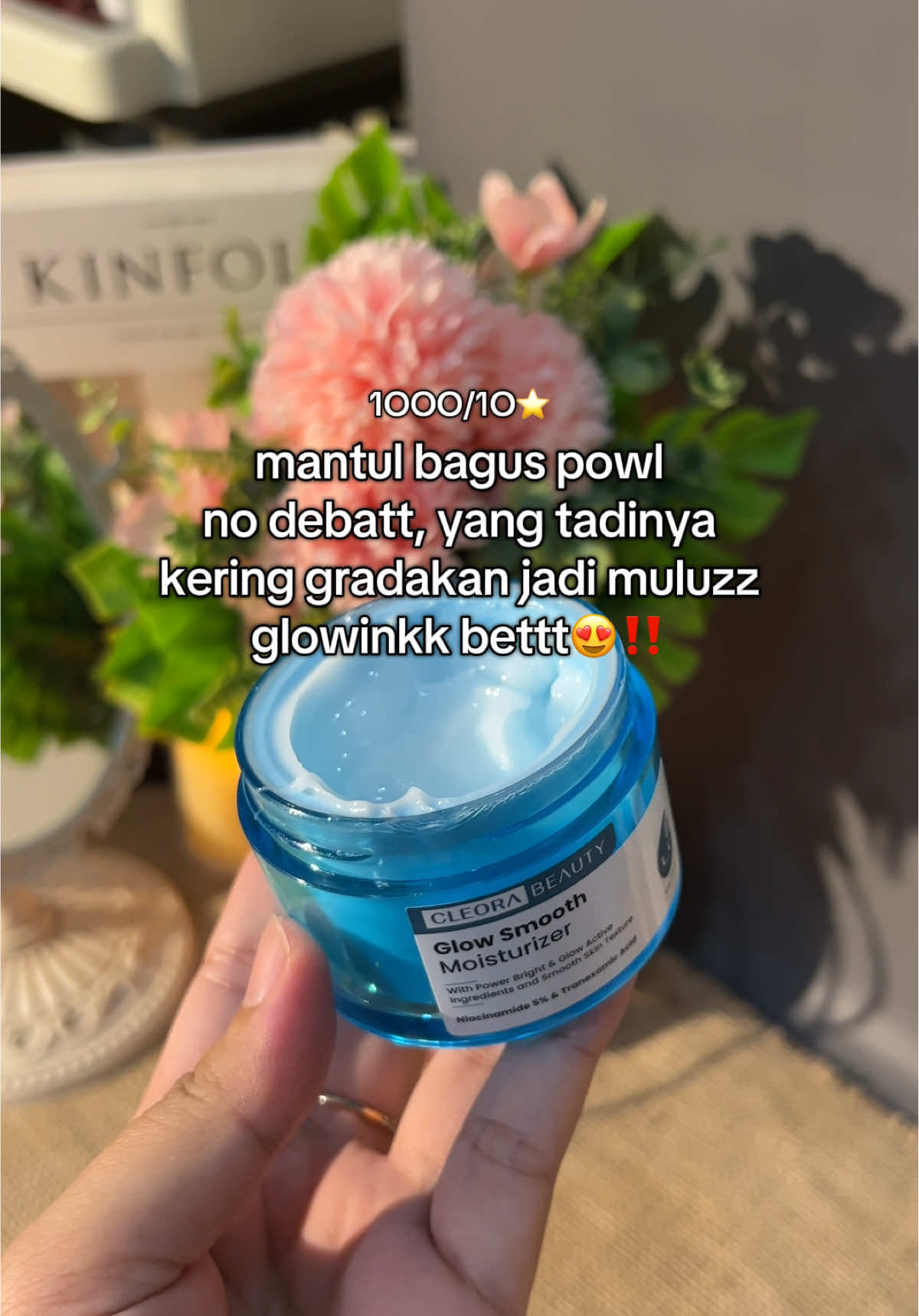 loppp bgt sama moist satu ini😍🫵🏻 #cleorabeauty #moisturizerviral