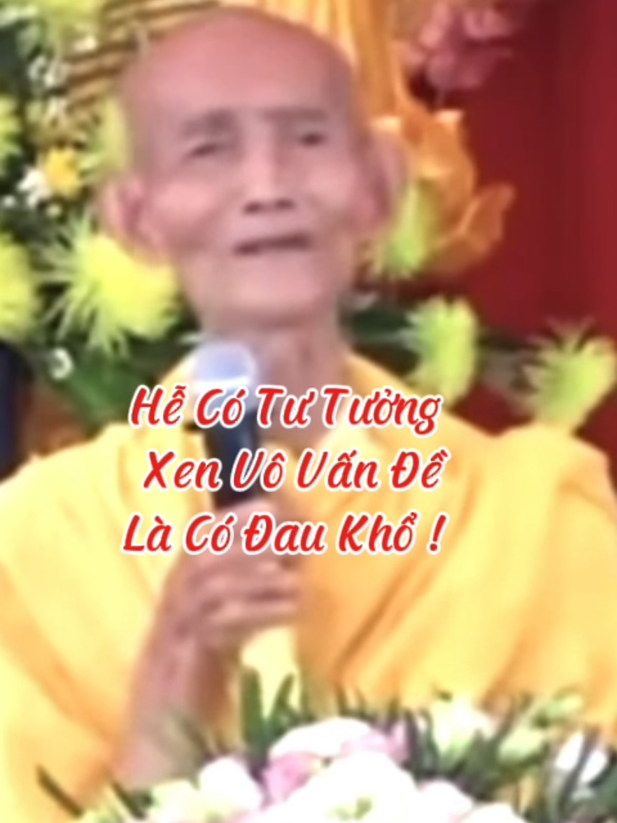 Hễ có tư tưởng xen vô vấn đề là có đau khổ #loiPhatday #ThichGiacKhang #thongdiepcuocsong #nhungcaunoihay #xuhuongtiktok 