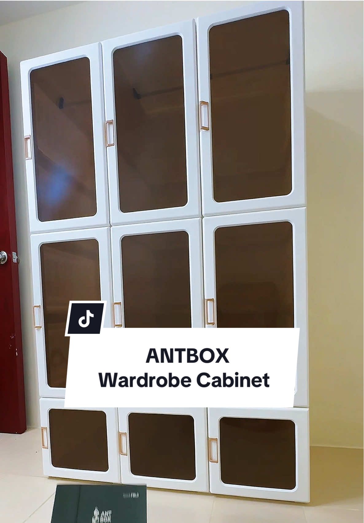 Tidy up those messy clothes in your household with this fast-folding, easy assembly and durable Antbox wardrobe storage cabinets! Giving you Nordic and Aesthetic vibes that you will surely love! #antbox #wardrobe #storage #cabinet #budolfinds 
