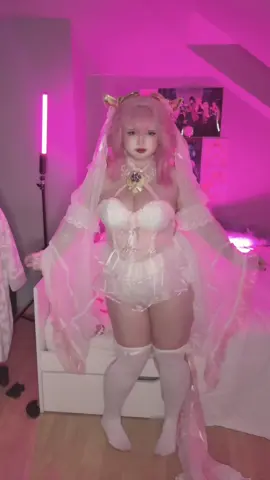 #yaemiko #cosplay #kitsune #angelic #GenshinImpact 