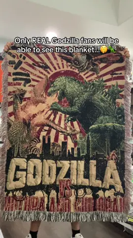 Name a better blanket, I’ll wait 🤷🏽‍♂️ 🔥  #godzilla#gojira #kongvsgodzilla #monsterverse 