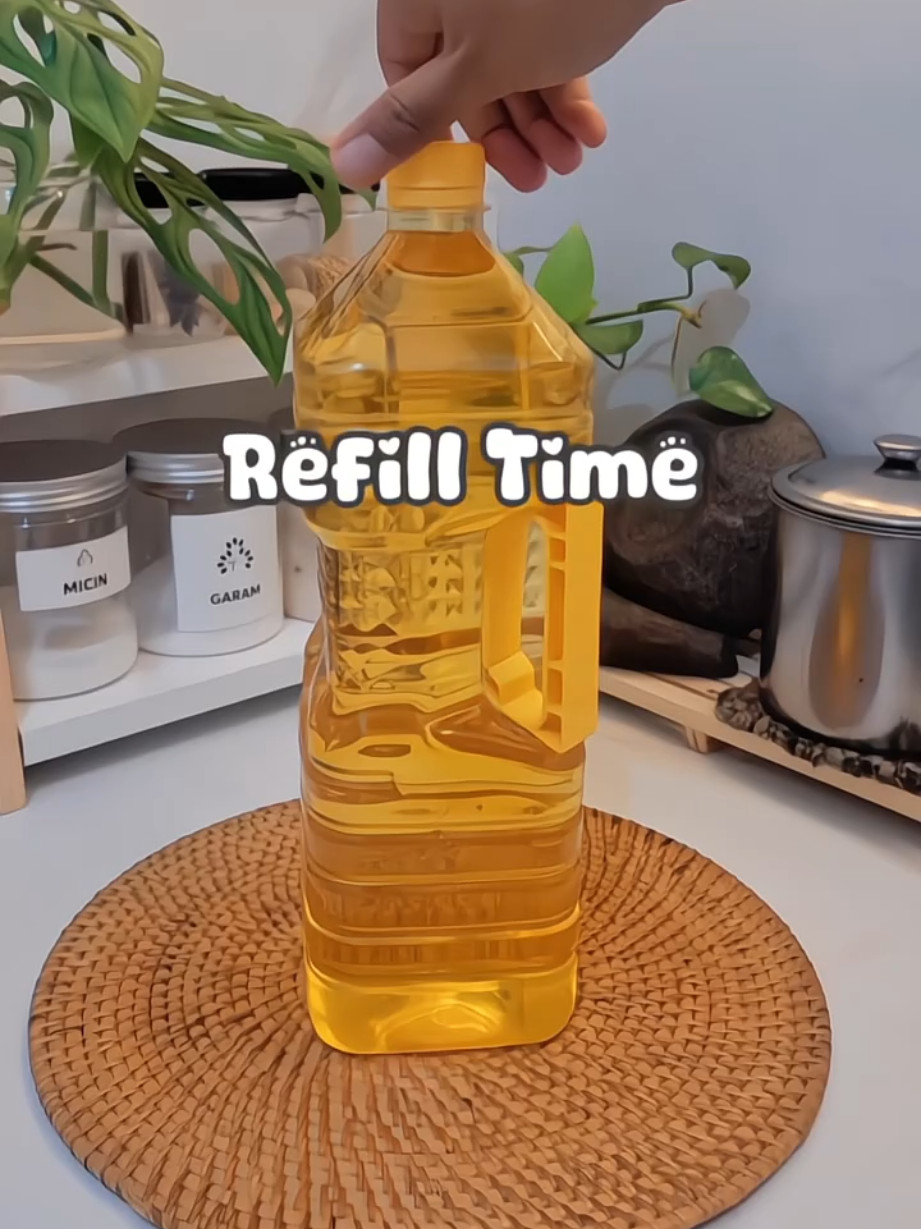 Happy refill 🤗 #dapursederhana #homeliving #kontenkreator #fyp #refillday 