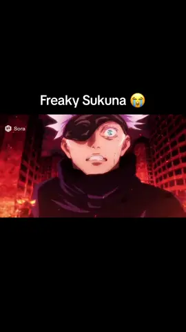 AI getting way too freaky #sora #ai #jjk #gojo #sukuna 
