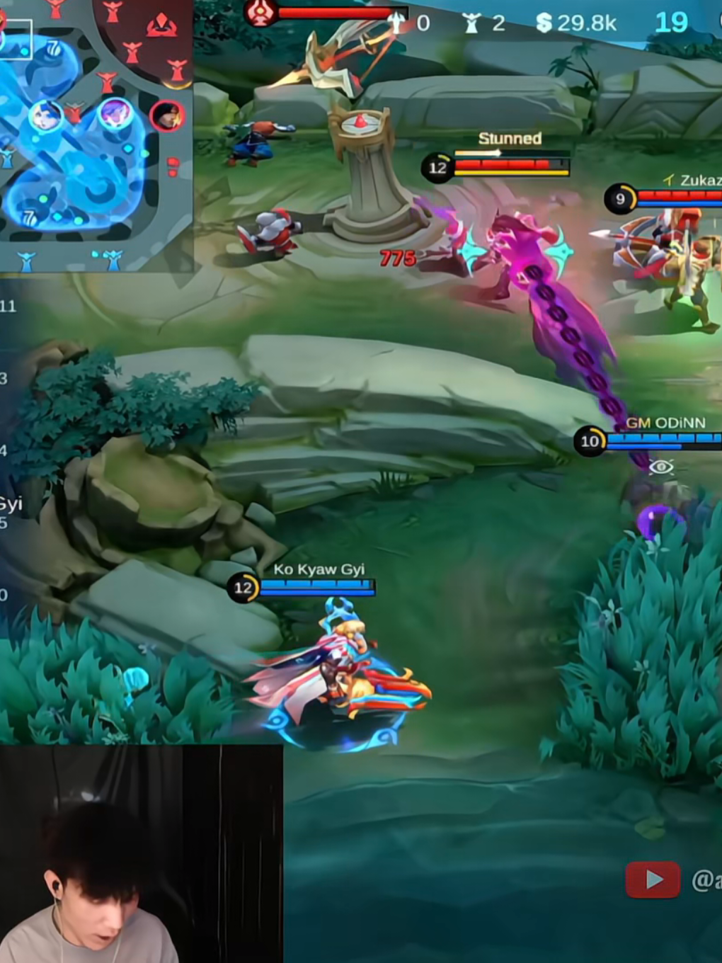 ဖရန်ဂို ဂေါ့ အိုဒင်😈@NXO | ODiNN #5v5  #ayemon  #tiktokmyanmar  #Mobilelegends  #foryou 