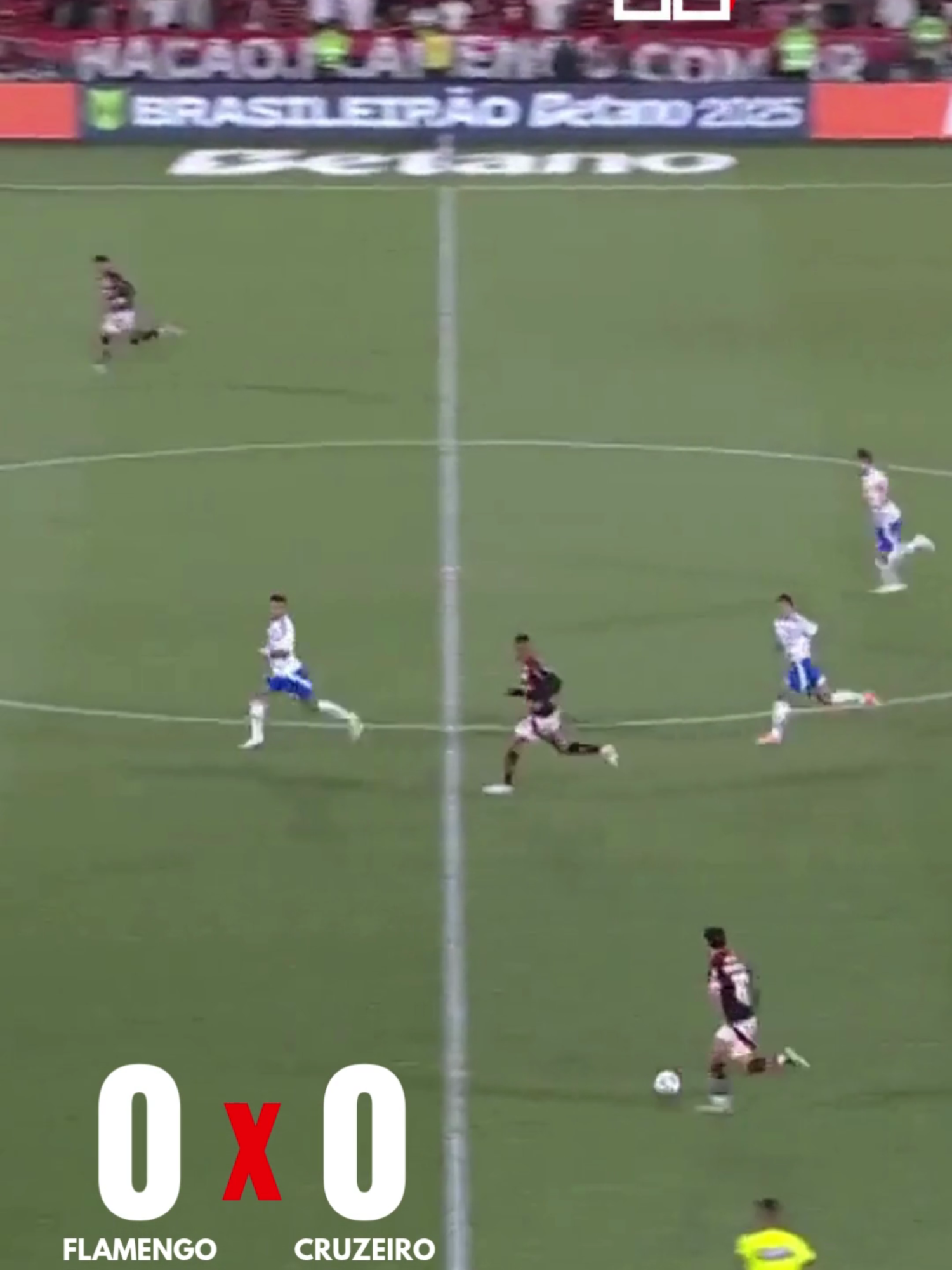 FLAMENGO E CRUZEIRO EMPATAM NO 0 A 0 | MELHORES MOMENTOS DA PARTIDA | BRASILEIRÃO 2025 #flamengo #cruzeiro #futebol #brasileirao #melhoresmomentos