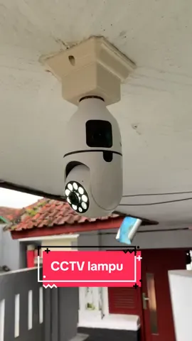Cctv lampu bisa deteksi Gerakan #cctv 