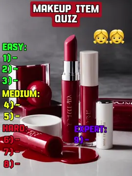 Makeup quiz #viralquiz #quiztiktok #usatiktok #usa #quiz 