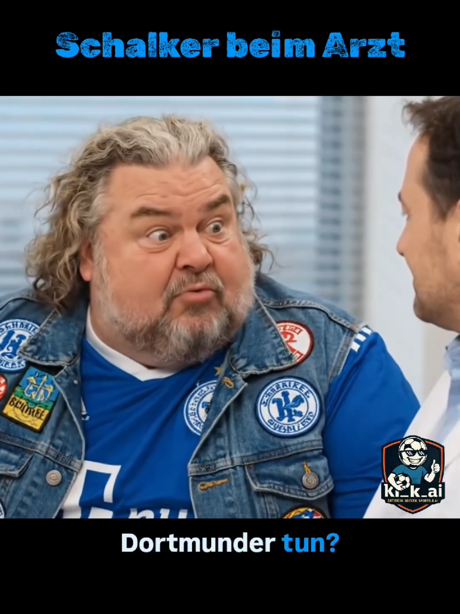 Schalker beim Arzt  #lustig #bundesliga #schalke #bvb #fussball 