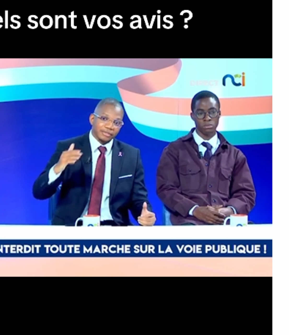 Quel est votre avis sur l’interdiction du CNS de toute marche sur la voie publique ?  #nci #cotedivoire🇨🇮 #politiqueciv🇨🇮 #pourtoi #gouvernementivoirien🇨🇮 