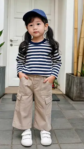 Setelan anak perempuan kekinian celana kulot cargo #setelanbajuanak #setelananakperempuan #setelananak #celanakulotanak #celanacargoanak 