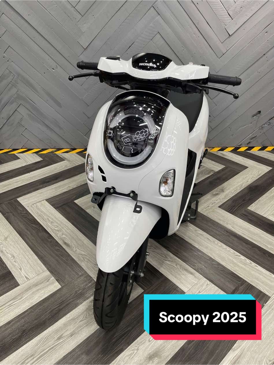 Scoopy 2025 trắng bóng ✨🤍 #scoopy #scoopy2025 #scoopyindonesia #chxmparky #showroom369 