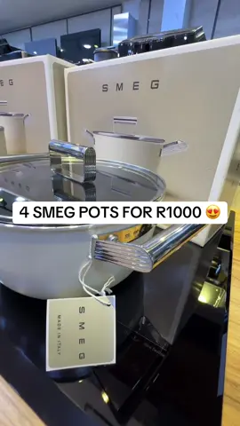 SMEG Pots 😍 #southafricatiktok🇿🇦 #viraltiktok #famous #buynow #goviralvideo 