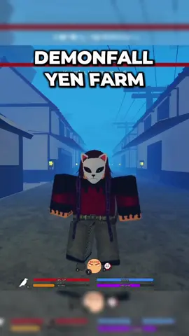 HOW TO MAKE YEN IN DEMONFALL PT. 2 | #demonfall #roblox #fyp #yenfarm #perfectcrystals 