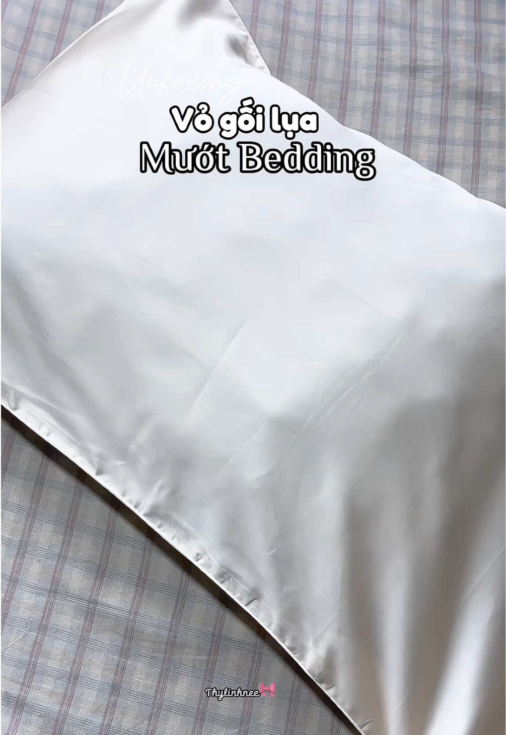 Nằm êm mà mát lắm í #muotbedding #luatencel #vogoinam #vogoi #tencel60s @Mướt bedding 
