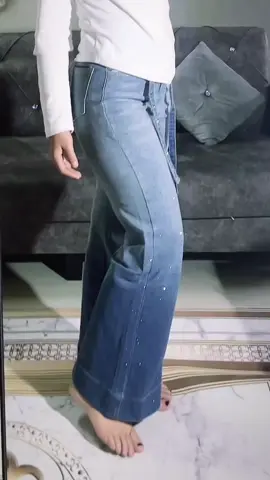 ni i pakai M tau, yg firstvid tu i pakai L #seluarjeans #bootcutjeans #jeanshighwaist 