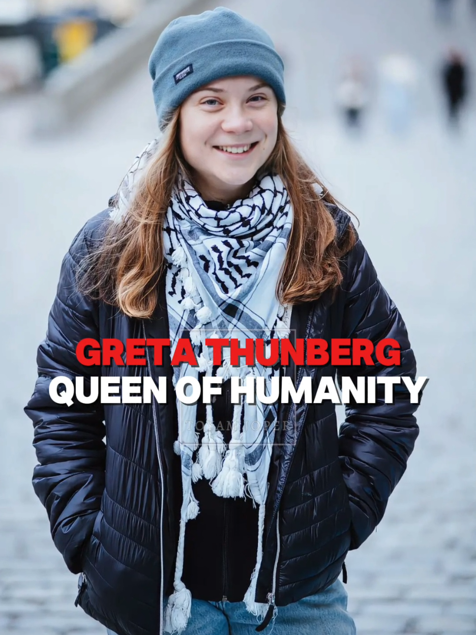 Our Queen Greta Thunberg.  #gretathunberg #globalsumudflotilla 