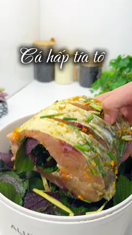 Cá hấp kiểu này ngọt lịm luôn, không hề tanh nha cả nhà!!!#xuhuong #viral #amthuc #angihomnay? #monngontuca 