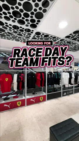 🏎️💨 Vroom vroom, who’s winning the drip race? Speed down and grab your team kit for race weekend #F1Singapore #RaceDayDrip #FastLaneFits #TracksideVibes #MetroStyle #OOTDGoals #singaporegp #metroparagon #f1 #raceday #marinacircuit #nightrace #gp #metrosingapore #f1merch #teamkit #OOTD